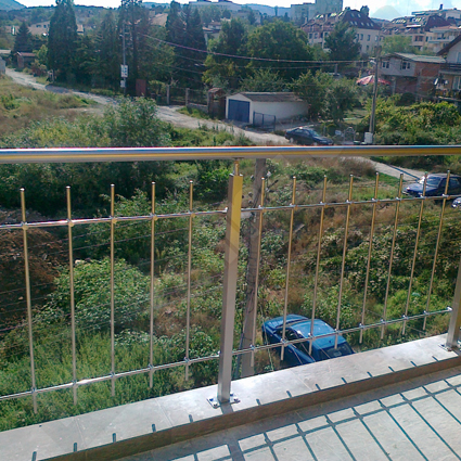 Парапети с вертикален пълнеж